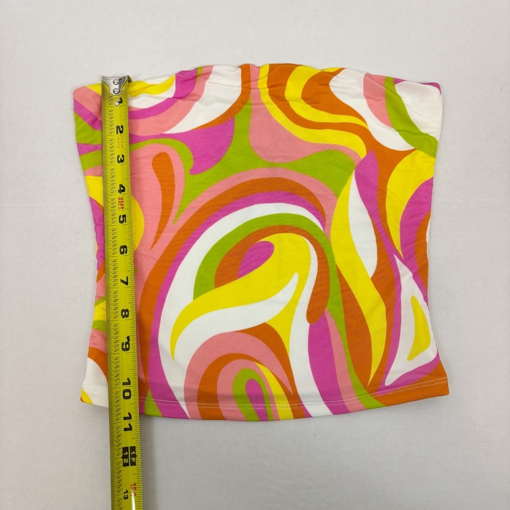 Lovers and Friends Layla Tube Top in Swirl Multi Size XS - Picture 11 of 11